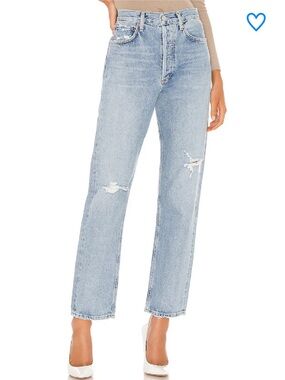 AGOLDE 90's mid rise loose fit jean size 25